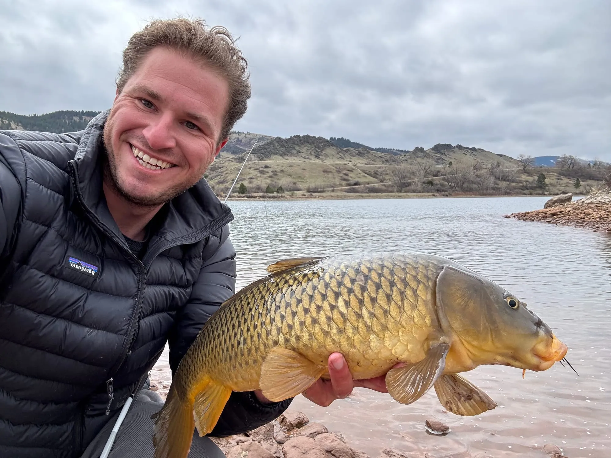 Selfie with a big carp